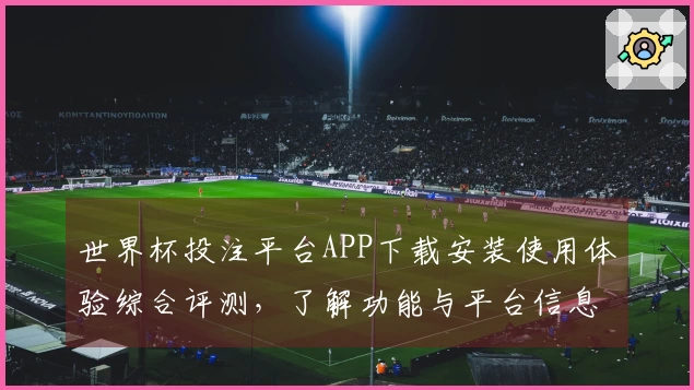 世界杯投注平台APP下载安装使用体验综合评测，了解功能与平台信息