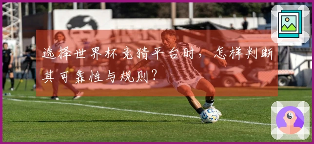 选择世界杯竞猜平台时，怎样判断其可靠性与规则？