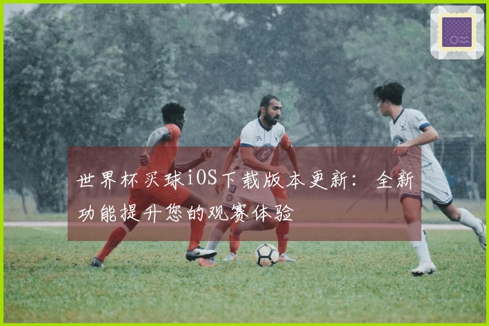 世界杯买球iOS下载版本更新:全新功能提升您的观赛体验